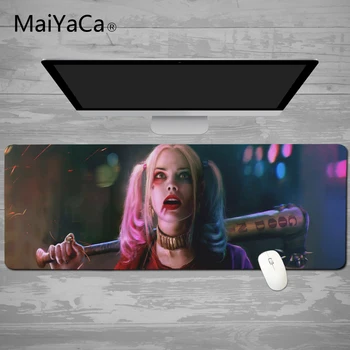

MaiYaCa Mouse pad 900*400mm Speed Keyboard Mat mousepad Gaming mouse pad Desk Mat for Harley Quinn Game player Desktop PC
