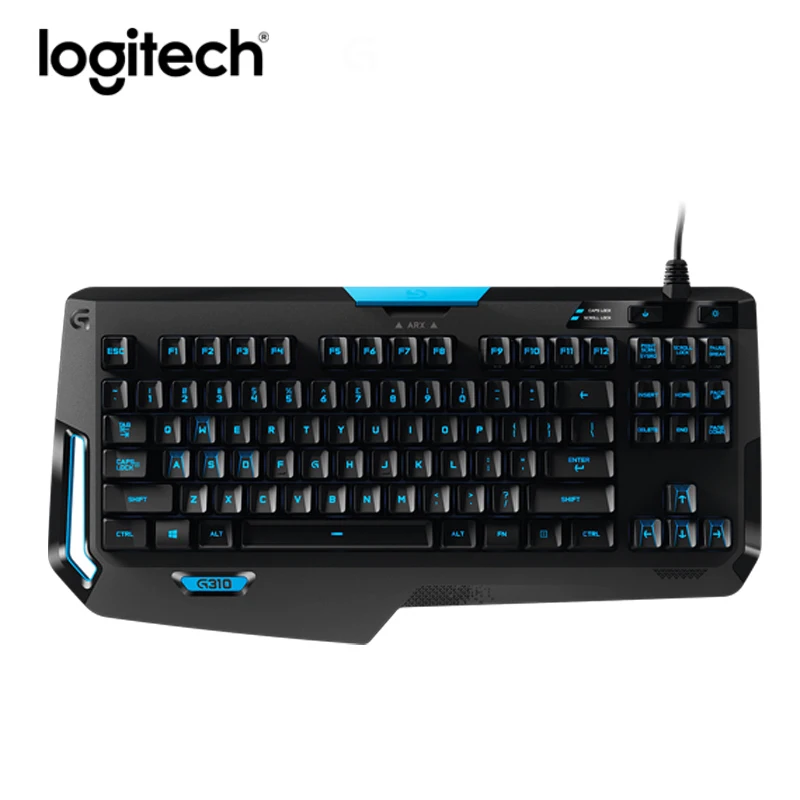 

Original Logitech G310 Wired Mechanical Keyboard Gaming Laptop clavier Gamer Ergonomics LED Backlight mechanical keycaps Keybord