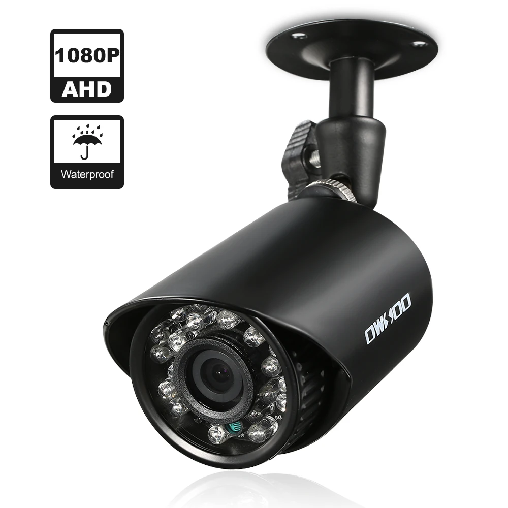 OWSOO 1080 P AHD CCTV аналоговый Камера 3,6 мм объектив 1/2. 8 ''cmos 2.0MP IR-CUT 24 шт. ИК светодиодов ночное видение для дома безопасности PAL системы