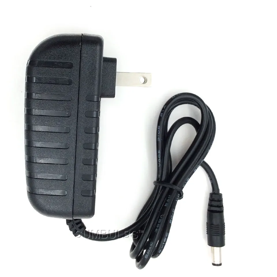 AC 110V 220V к DC 12V источник питания трансформатор 2A 15W США ЕС вилка шнур драйвер с