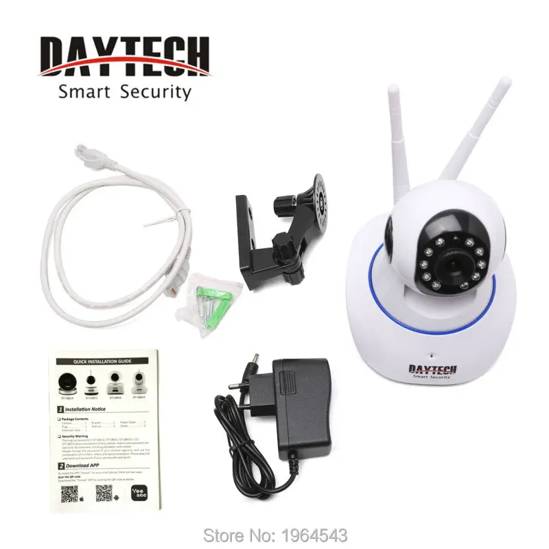 Daytech WiFi камера IP домашняя камера безопасности 720 P/1080 P радионяня двухстороннее аудио ночное видение Сеть CCTV внутреннее наблюдение