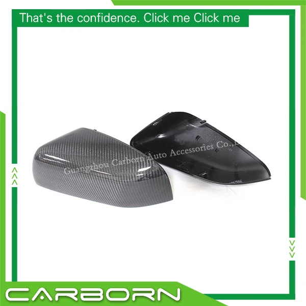 

Rear View Mirror Cover For Range Rover Sport for Freelander 2 2011-2013 for Discovery 4 2010-2014 Gloss Black Carbon Fiber