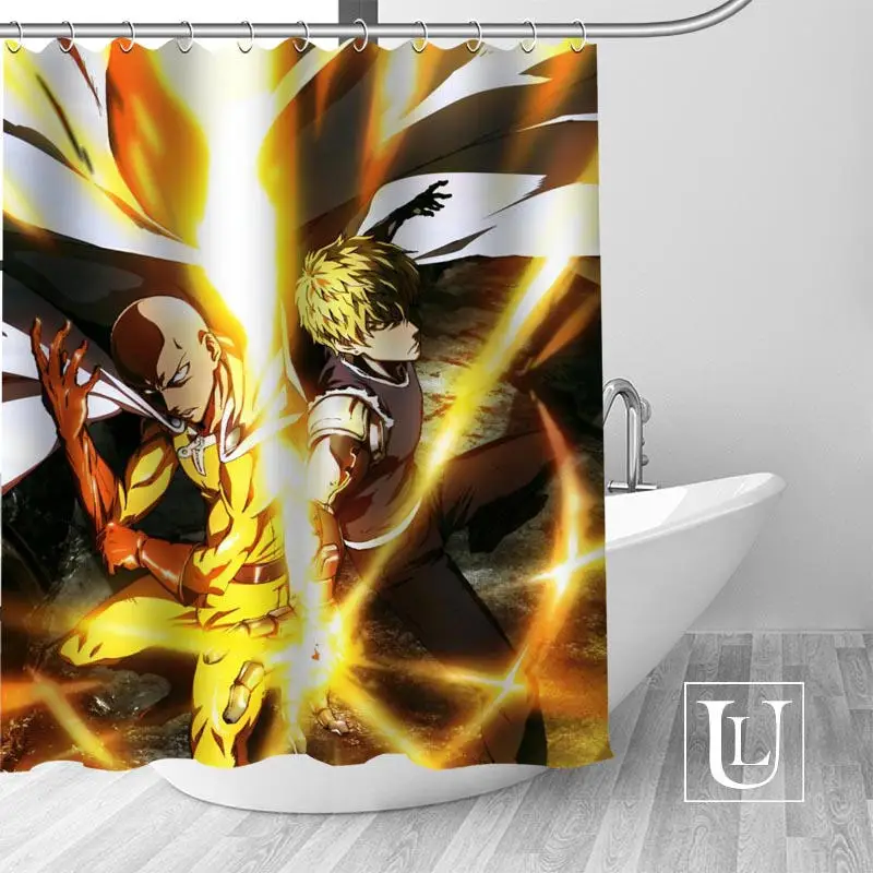One Punchman Shower Curtains Custom Design Creative Shower Curtain