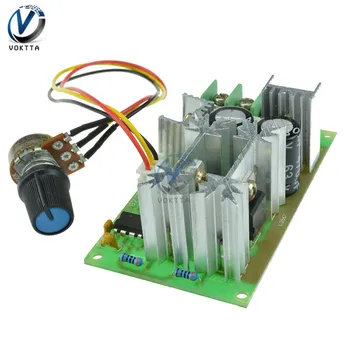

DC 10-60V Motor Speed Control Regulator PWM Motor Speed Controller Switch DC10-60V 20A Current Regulator High Power Drive Module