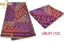 2016 neue design Super qualität wahre druck hollandais wachs afrikanisches gewebe 100% baumwolle 6 yards/lot LBL07-12