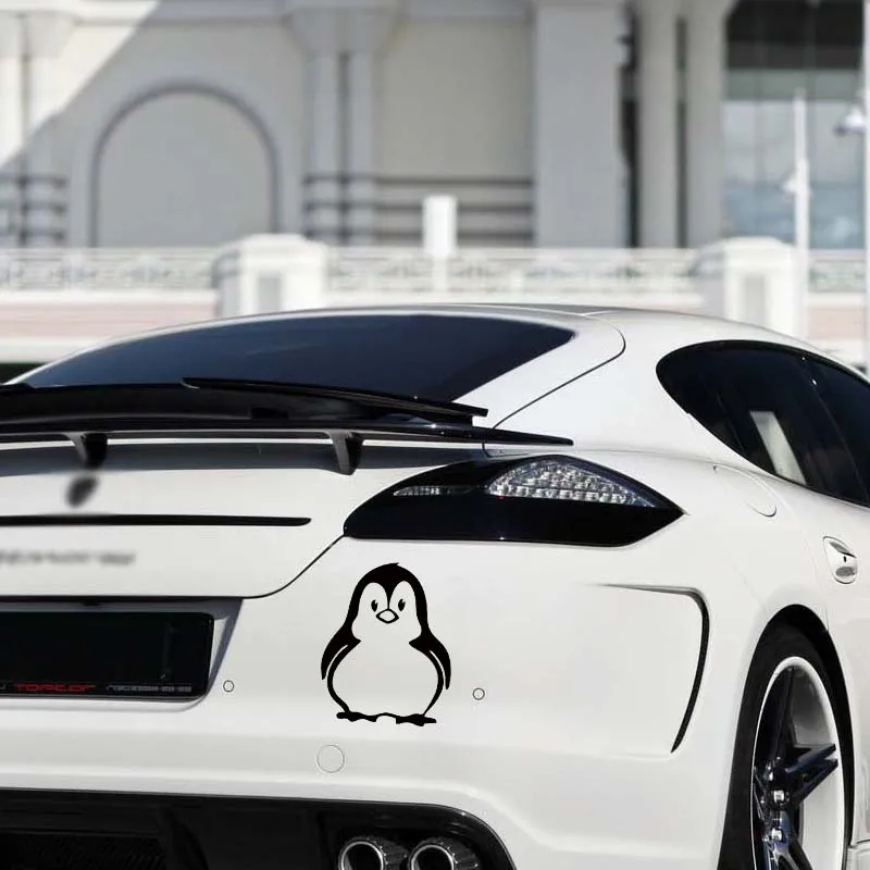 

Cute Penguin Cartoon Car Sticker Motorcycle Fashion Funny Car Styling Jdm Decorative Art Vinyl Graphics Decals Jdm