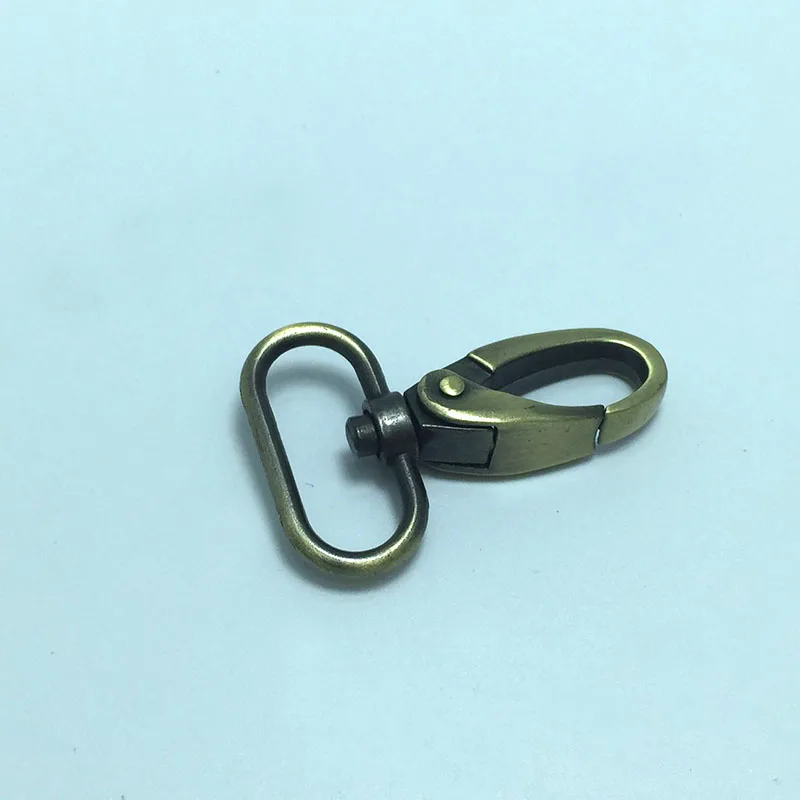 1.5" strap Trigger Snap Hook ,Antique Brass Lobster Swivel Claspshook