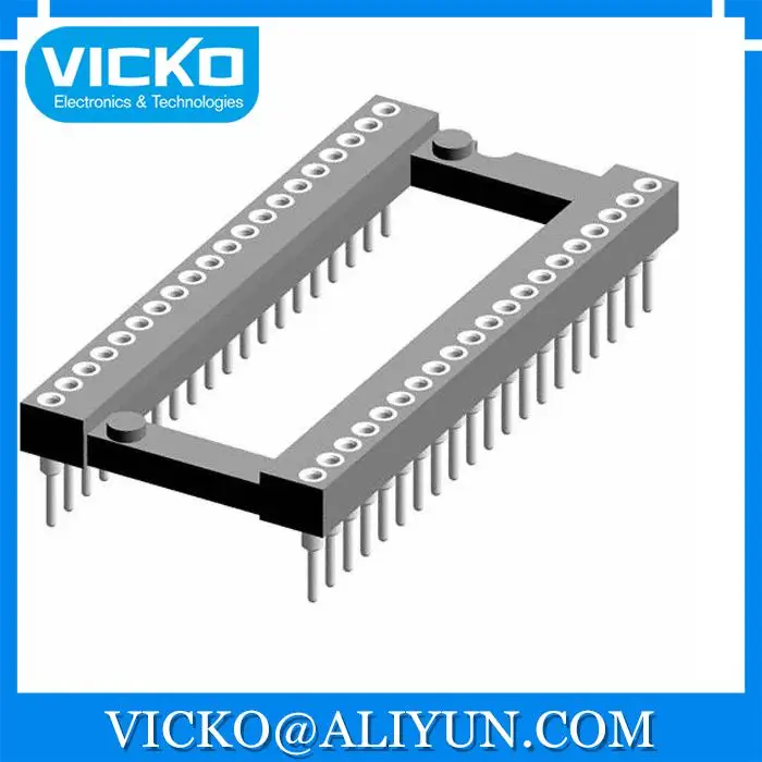 [VK] 117-87-640-41-005101 CONN IC DIP SOCKET 40POS GOLD | Обустройство дома