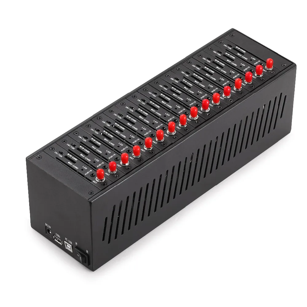 FIMT 16 портов GSM/GPRS sms модем usb многопортовый gsm модем/gsm последовательный|sms modem|gsm