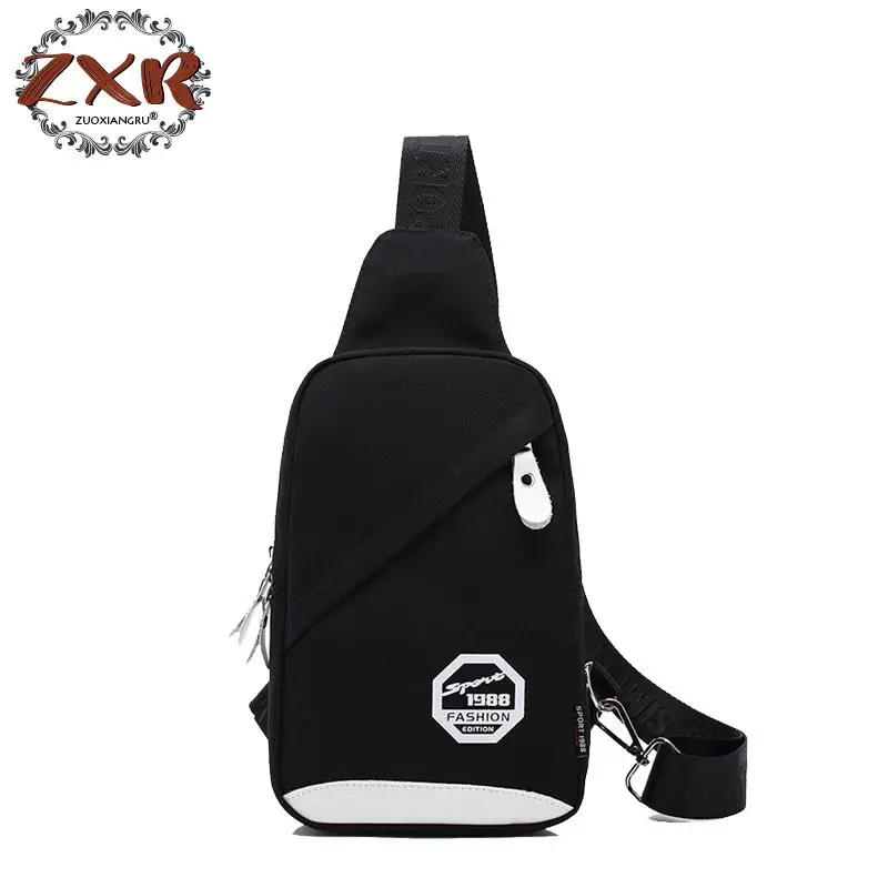 New Arrival Printing Shoulder Chest Bags Tote Unisex Waist Bag Messenger Bags Male Big Capacity Chest Crossbody Bags
