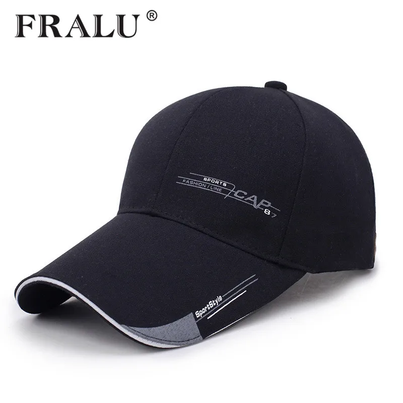 2018 Mens Sports Cap For Fish Outdoor Baseball Cap Long Visor Brim Shade Sun Hat
