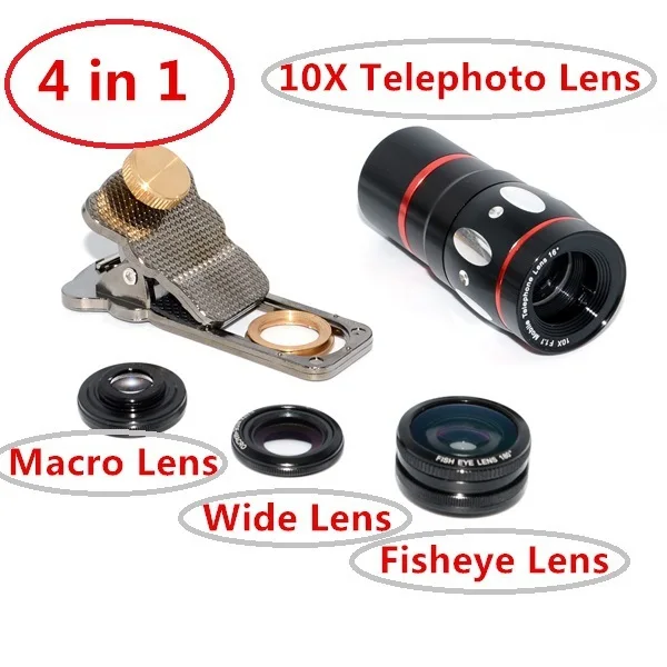 High Quality 4in110X Zoom Telephoto Lens Phone Camera