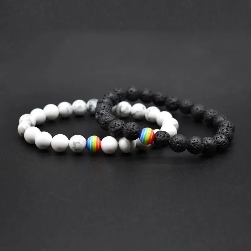 

2018 Couple Bracelet Buda Bracelets For Women Pulseira Masculina Men Jewelry Feminina Lover Bileklik Pulseras Handmade 8mm Stone