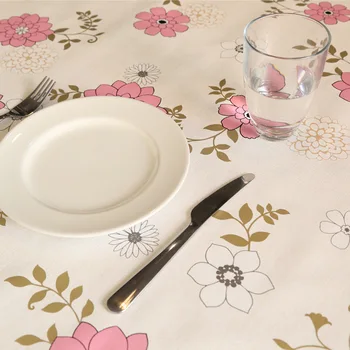 

Pastoral Style Pvc Waterproof Oilproof Tablecloth High Temperature Resistant Coffee Table Mat Tablecloth High Quality