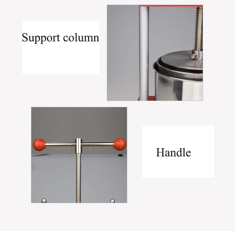 JIQI нержавеющая сталь ручная соковыжималка апельсиновый лимон цитрусовый пресс соковыжималка медленная соковыжималка ручной фруктовый сок вино сепаратор масло Pourer