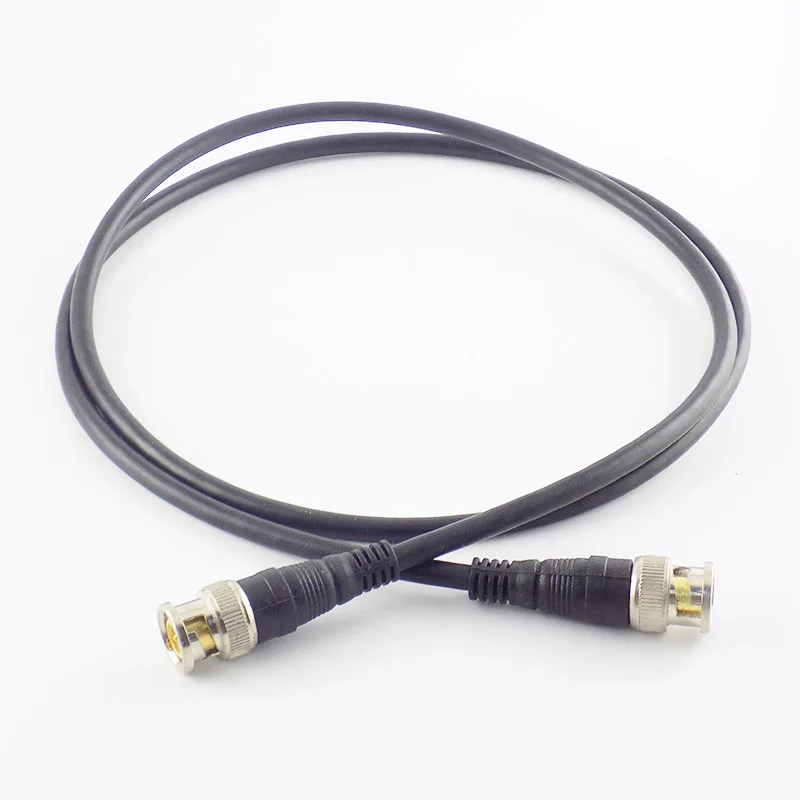 0,5 м/1 м/2 м/3 м BNC штекер-штекер Кабель-адаптер RG58 шнур для BNC домашний удлинитель Соединительный адаптер провод для камеры безопасности CCTV