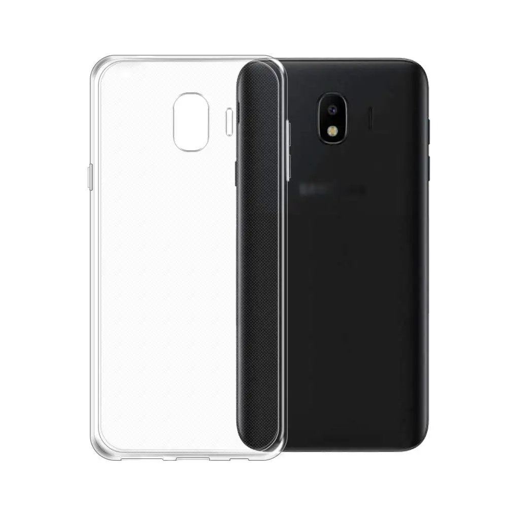 

For Samsung Galaxy J4 J6 J4Plus J6 Plus(2018)Case Slim Transparent Clear Soft Cover TPU Silicone Phone Protective Case Bag Shell
