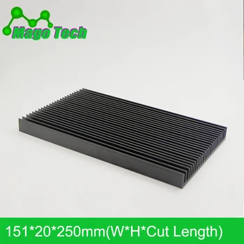 

LED Aluminum Heatsink Plate 80W 100W Radiator Cooling Cooler Fit Transistor IC Thermal Conductivity LED Radiator Electronics