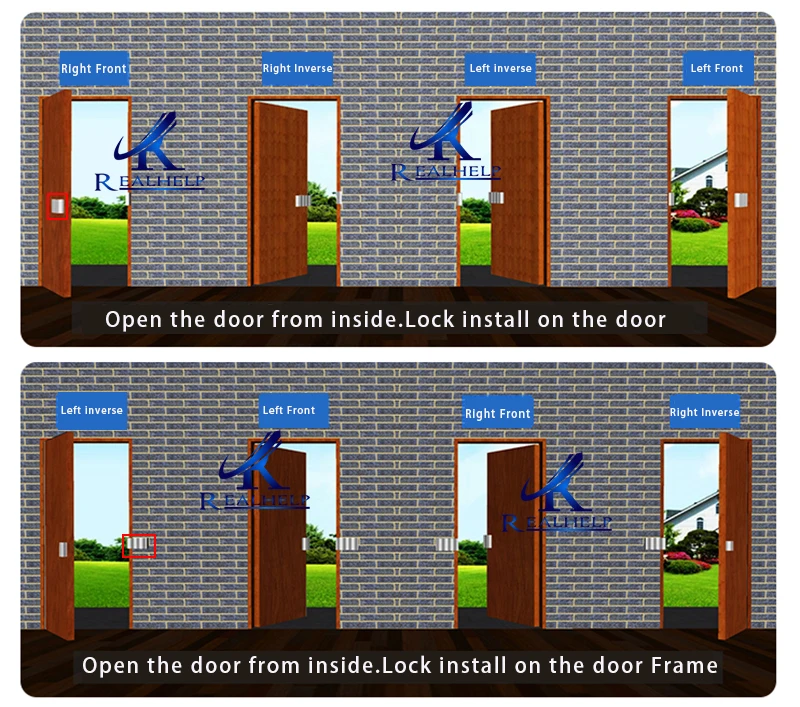 Левый и правый открытый замок, Электрический дверной замок, привод двигателя, замок для видеодомофона, система контроля доступа, подходит для всех дверей