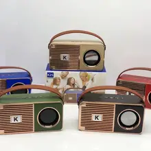 Makescc K25 bluetooth динамик Высокая точность Ретро Радио Полная частота стерео динамик бас динамик открытый портативный динамик