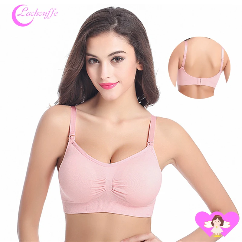 

Pregnant Lactation nursing maternity open cup Bra Low price Wire Free Front Closure Underwear Feeding Adjustable