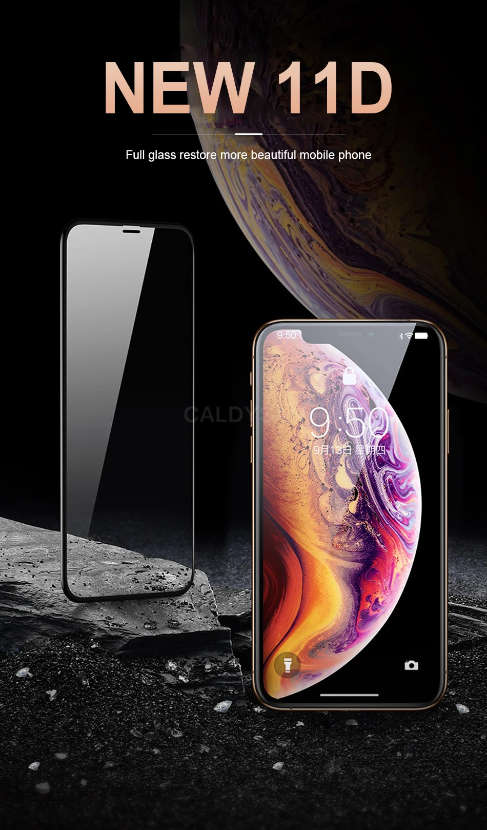 11D Curved Full Protective Glass On The For IPhone XS XR XS Max X Tempered Film For IPhone XR X XS Max Screen Protector Glass