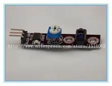 10PCS channel tracing module/ Intelligent Vehicle tracking probe infrared /black white line detection sensor for arduino