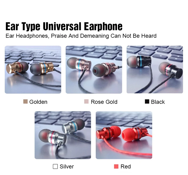 Металлические проводные наушники 3,5 мм в ухо наушник с микрофоном стерео гарнитура для samsung Xiaomi IPhone компьютер