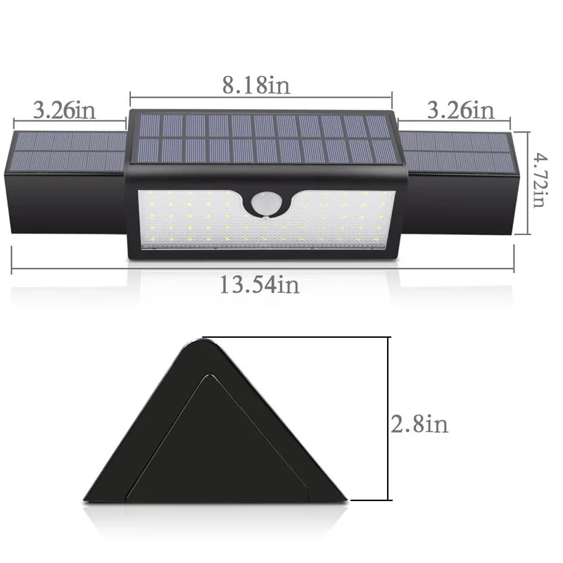 Upgraded Version Retractable Solar Folding Wall Light (43)