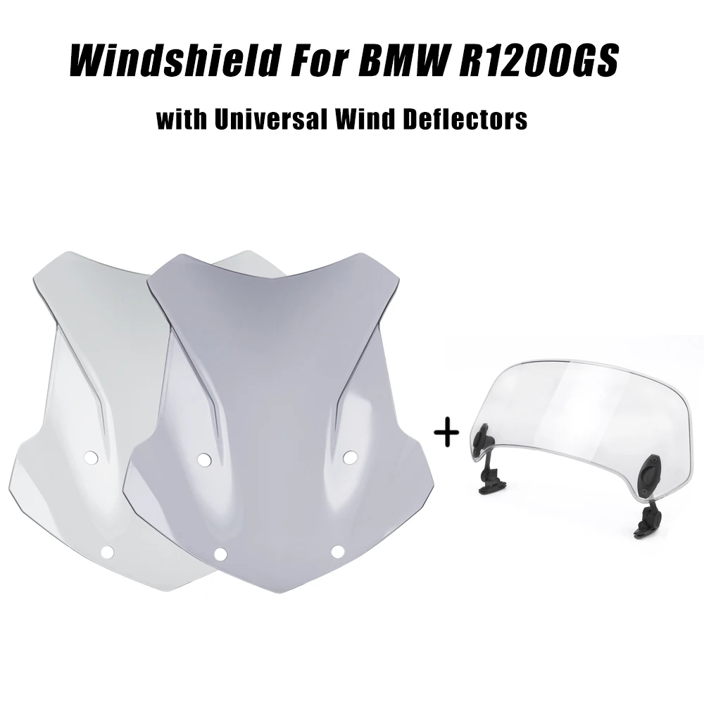 

Windscreen Windshield Wind Shield Screen Protector For BMW R1200GS R 1200 GS LC ADV Adventure 2013 2014 2015 2016 2017 2018