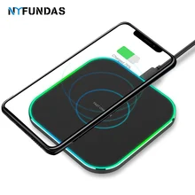 NYFundas Qi Беспроводное быстрое зарядное устройство 10 Вт для huawei P30 mate 20 Pro mate RS Xiaomi mi 9 mi x 2s pad samsung S10 S9 chargeur sans fil