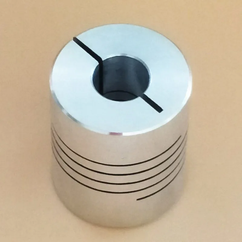 

Free Shipping 3pcs Flexible Shaft Coupling 5/6.35/6/10/8/12mm Clamp CNC Starter Shaft Coupling Connector Diameter25mm Length30mm