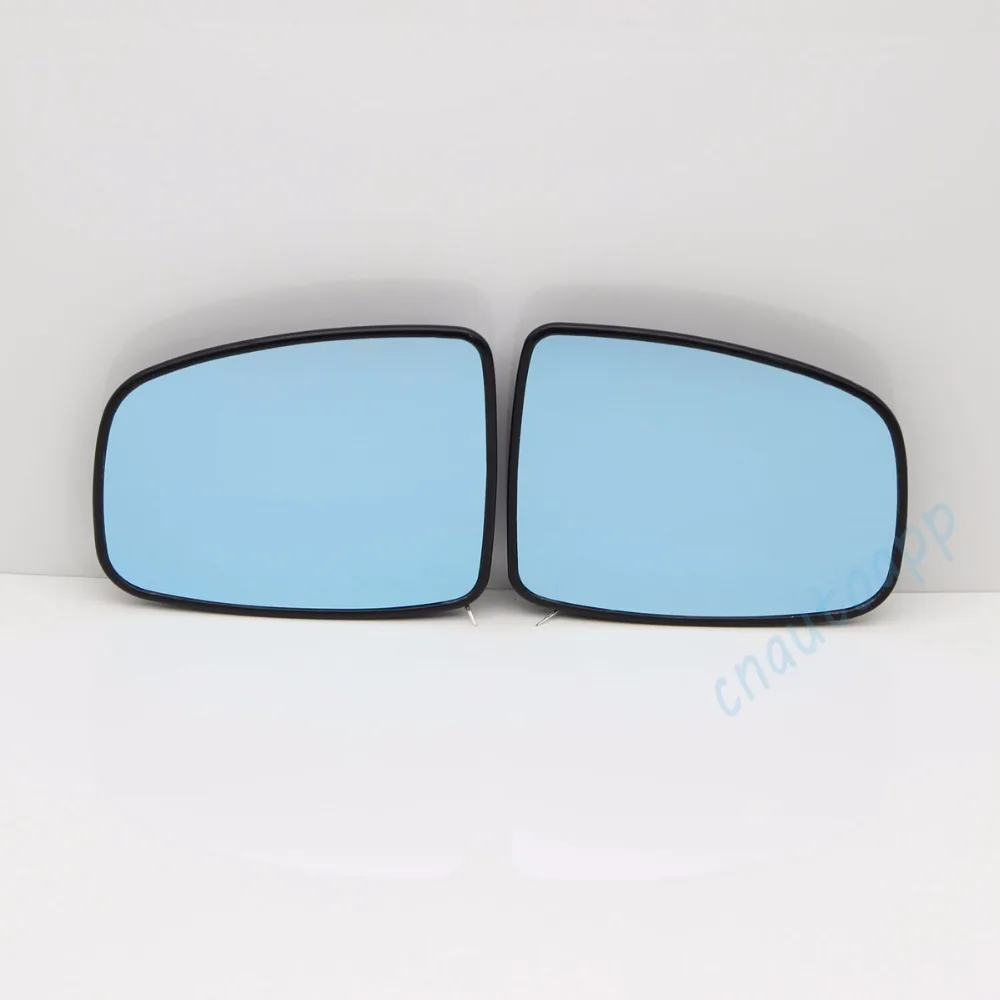 Blue Mirror Car Side View Mirrors Glare Proof Mirror LED Turn Signal