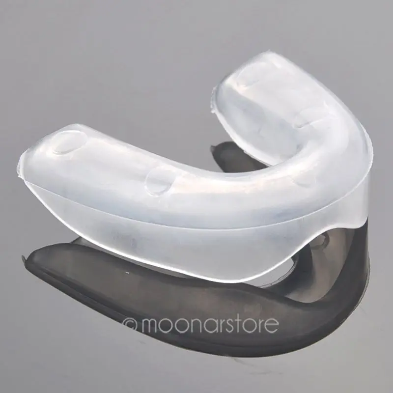 Silicone Mouthpiece Teeth Protector Boxing Baseball Single Side Mouth