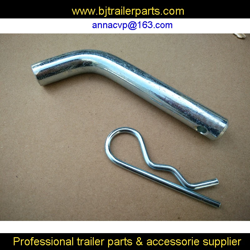 trailer hitch pin and clips for trailer hitch receiver,towing components, 5/8" inch,steel,zinc