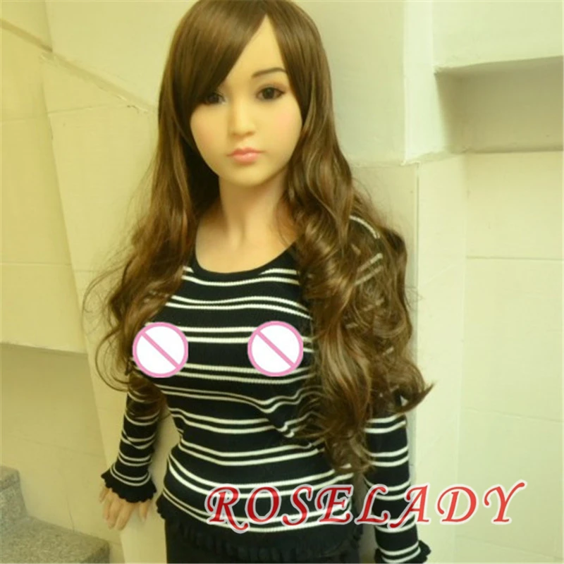 NEW 145cm Top quality oral anal asian silicone sex doll, vagina real doll adult sex product, lifelike love doll, sex toy for men