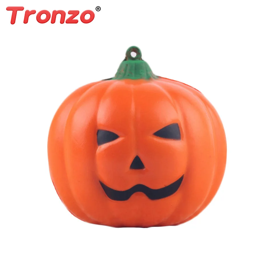Tronzo 1 шт. 7 см сжимаемая Тыква для Хэллоуина антистрессовая забавная игрушка в