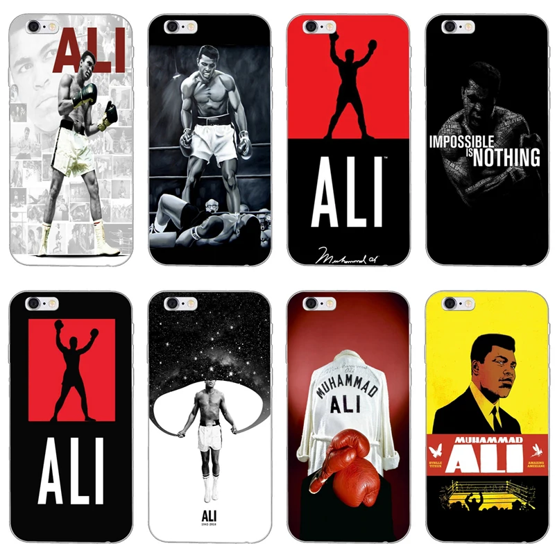 

Muhammad Ali boxing champion For Samsung Galaxy J4 J5 J6 J7 A5 A7 A8 A9s Plus Prime star 2016 2017 2018 case Soft phone cover