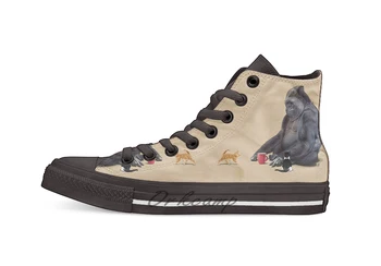 

I Should Koko (colour) Novelty Design Casual Canvas Shoes Custom shoes Drop Shipping