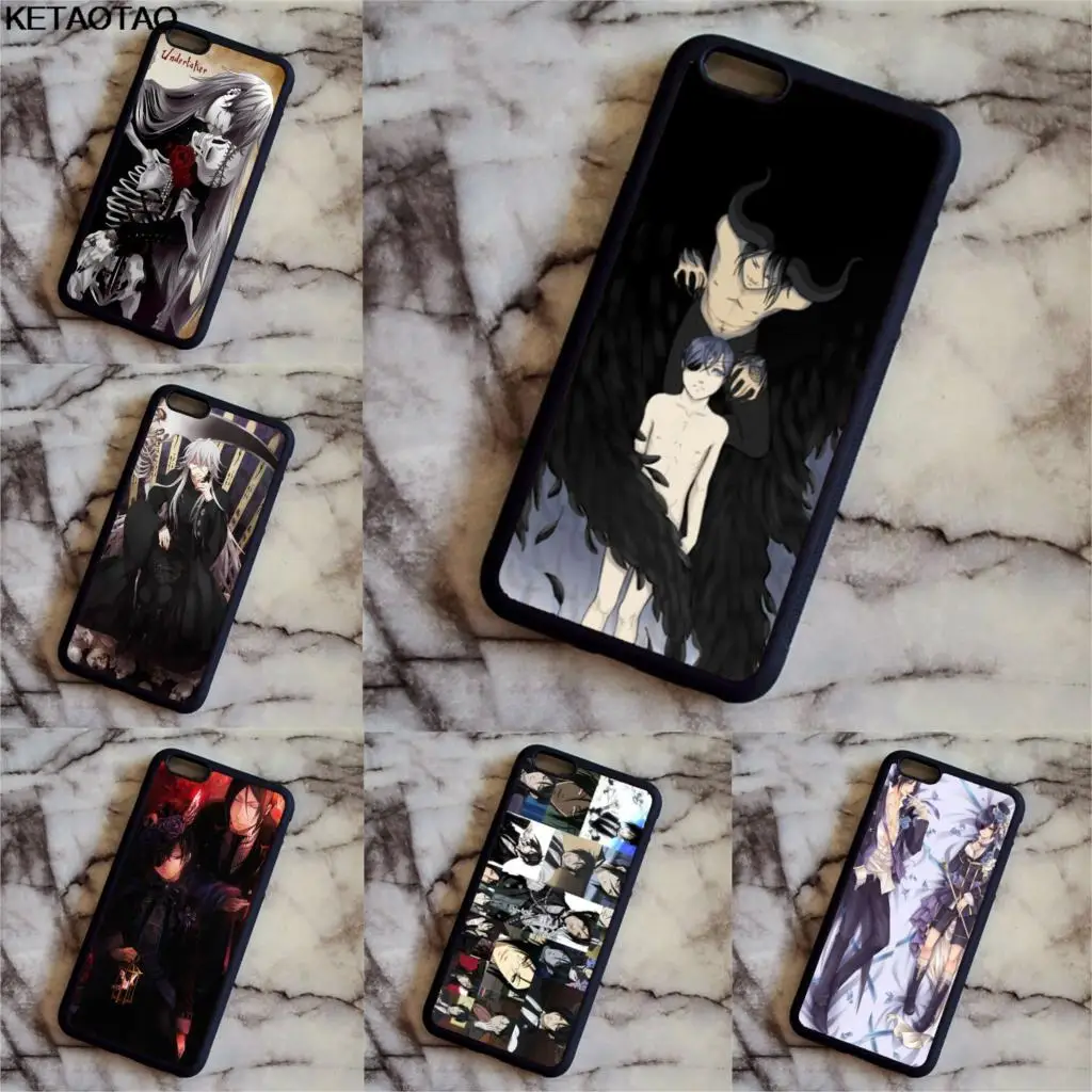 KETAOTAO Anime Black Butler Kuroshitsuji Phone Cases for