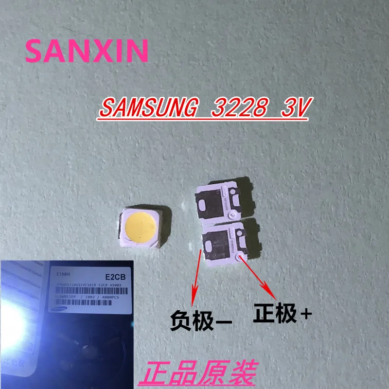50 шт. светодиодная подсветка для ЖК-телевизора SAMSUNG TT321A 1 5 Вт 3 в 3228 2828 | Лампы и