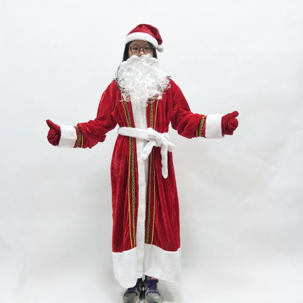 Russia Christmas Santa Claus Costume Women Cosplay Santa Claus Clothes