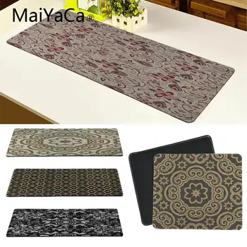 

MaiYaCa Simple Design Florals Flowery Pattern DIY Design Pattern Game mousepad Size for 18*22 20*25 25*29 30*90 and 40*90cm
