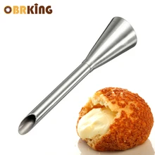OBRKING Нержавеющая сталь Обледенение Трубопроводы Насадка крем клюв Кондитерские Puff насадка для крема насадка для декорирования торта выпечки инструмент для украшения торта инструменты