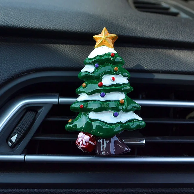Christmas Gift 2019 Air Freshener Car Ornament Santa Claus Christmas