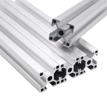 

4pcs/lot 3030 Aluminum Profile European Standard Anodized Linear Rail Aluminum Profile 3030 Extrusion 3030 CNC 3D Printer Parts