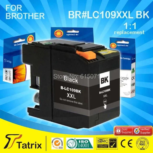 

For Brother Ink Cartridge LC 109XXL,Deskjet Printer Ink Cartridge For Brother LC109XXL With 24 Months Gurantee