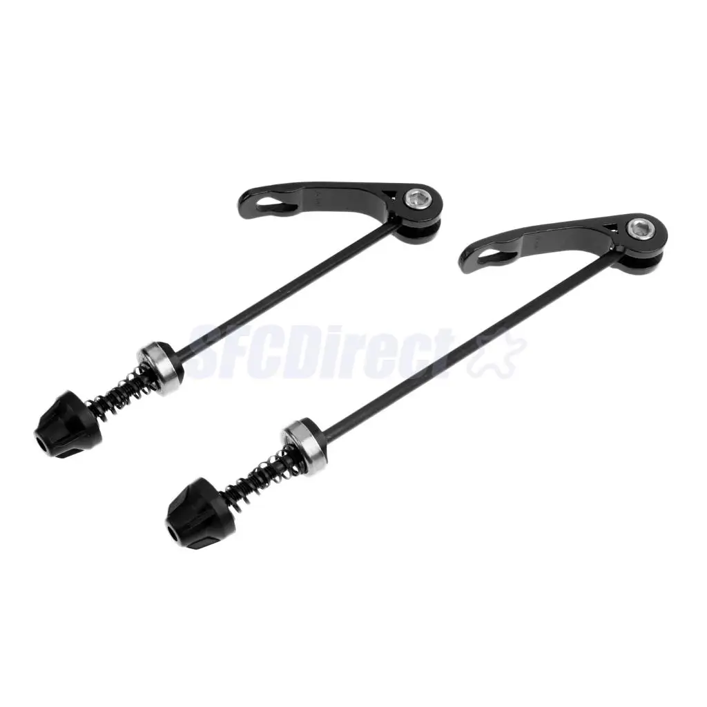 bicycle quick release skewer 1 pair MTB road mountain bike wheel hub front and rear skewers 167/195mm