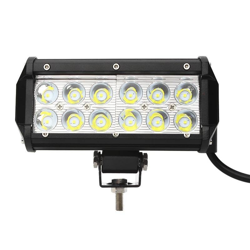 

Waterproof Car LED Work Light Bar For SUV ATV Truck Tractor Offroad Driving Boating Working 36W Spot Flood Lamp Car Styling