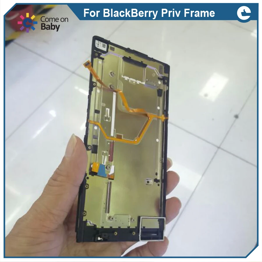 Для BlackBerry Priv lcd передняя рамка средний корпус пластина Средняя рамка+ задняя крышка+ запасные части для ремонта питания